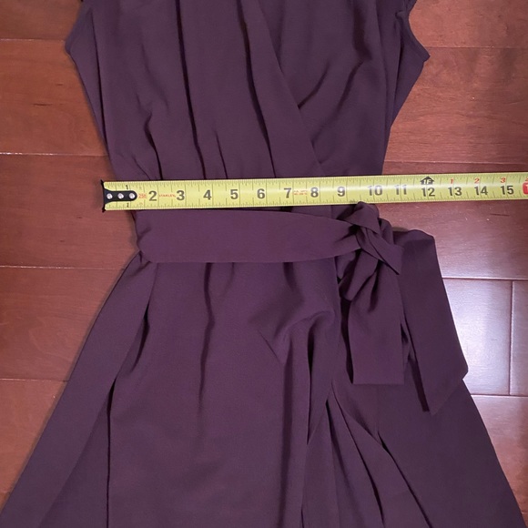 Maison Jules xs EUC purple wrap dress - Picture 4 of 6